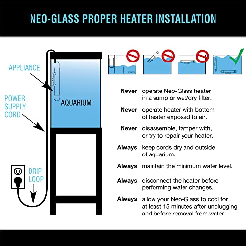 Image of Cobalt Aquatics Neo-Glass Aquarium Heater 75w
