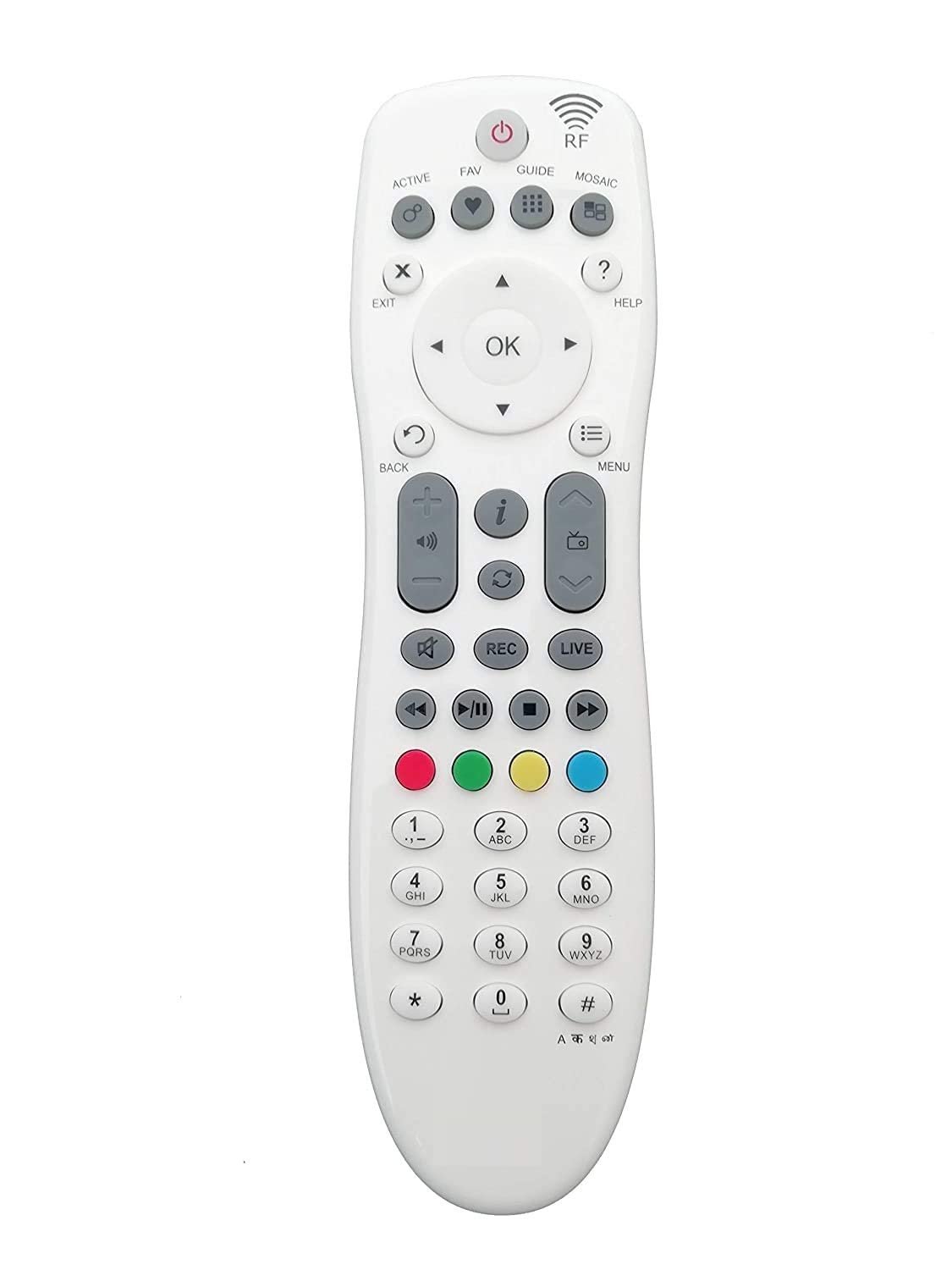 HITORE DTH Remote Control Compatible for Videocon RF Set Top Box | DTH Remote No. 204 - Please Match The Image with Your Old Remote (B0CKRWMYXJ) Amazon Price History, Amazon Price Tracker