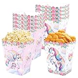 cajas unicornio bolsas de regalo unicornio para babyshower arcoíris fiesta de...