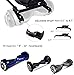 Hoverboard Seat Attachment for 6.5”-10” Hover Board, Buggy Go Kart Conversion Kit, Accessory for Self Balancing Scooter, Hoverboards Go-Cart for Kids or Adults, Black