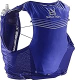 Hidratación SALOMON ADV Skin 5 Set Bolsa de hidratación, Adultos Unisex, Clematis Blue/Ebony (Multicolor), XL