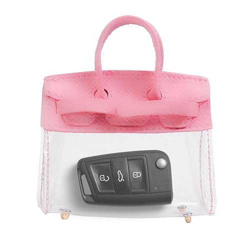 Mini Creative Car Key Case, Small Transparent Handbag Key Holder