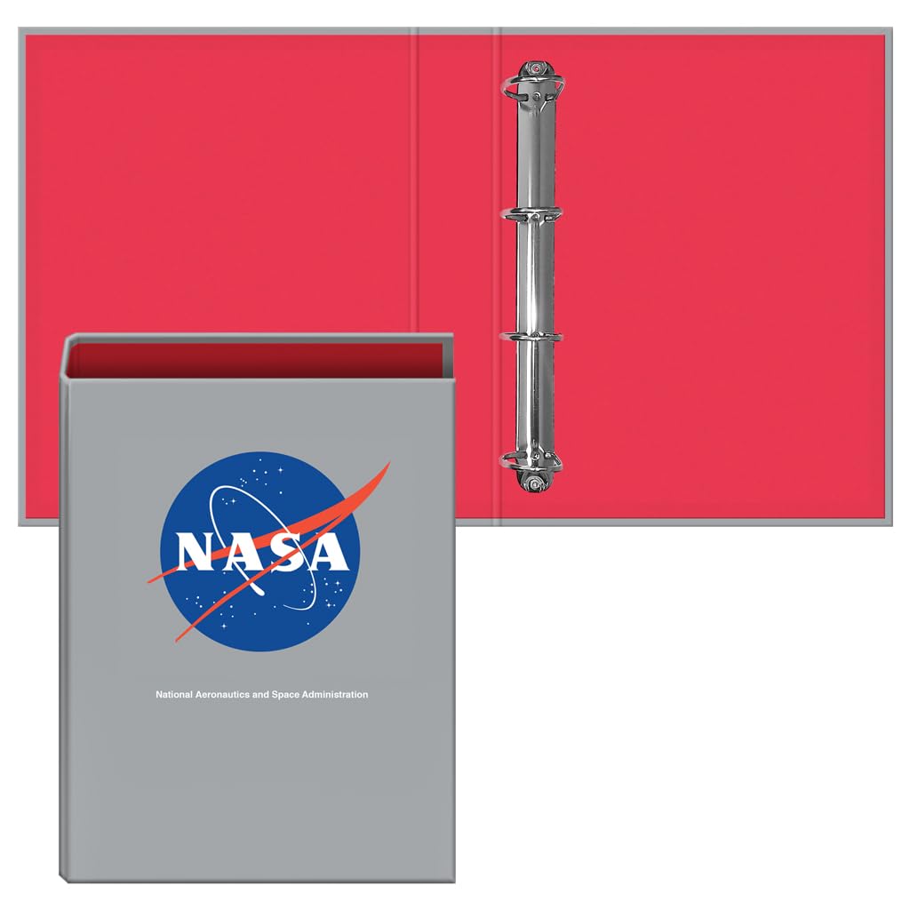 Dohe - Ordner mit 4 Ringen, Kapazität 250 Blatt, Foliogröße (26,4 x 34 cm), Rücken 6 cm, Ringe 40 mm, extra fester Deckel, Schulmaterial - NASA Grey - Grau