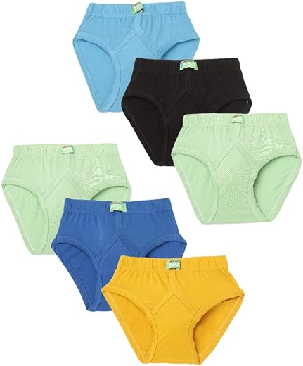 Lux Cozi Boy's Super Combed Cotton Inner Elastic Front Brief for Kids |Front Brief for Boys |Brief for Boys|Boys Innerwear...