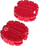 1 Pair Red Bicycle Pedal Children Bike Tricycle Replacement Cycling Tools Non Slip Pedals and Cleats(ZS303)