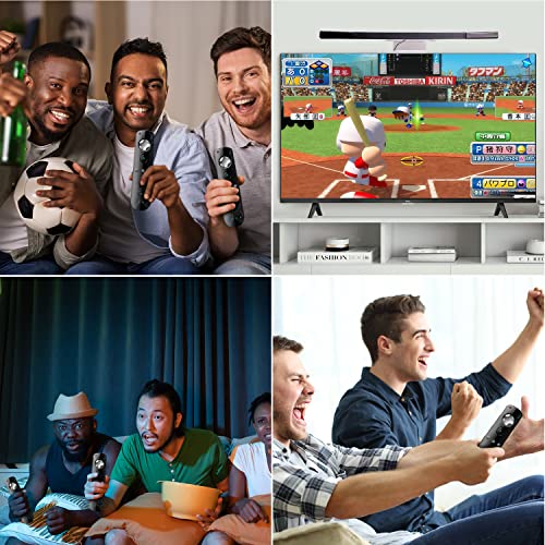 Jinhezo Replacement Wired Infrared Ir Ray Motion Sensor Bar Compatible Nintendo Wii And Wii U Console (Silver/Black) #TOP6