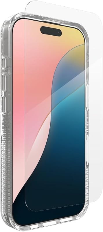 ZAGG Luxe Snap & Glass 360 Funda reforzada con grafeno con protector de pantalla de vidrio templado para iPhone 16 Plus [6,7 pulgadas], compatible con MagSafe, antiamarilleo, a prueba de golpes (transparente)