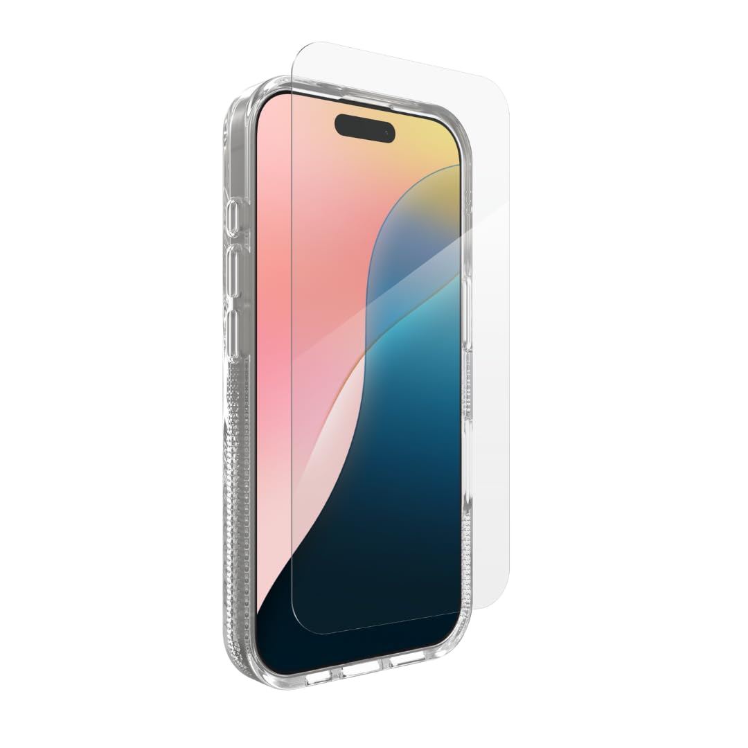 ZAGG Luxe Snap & Glass 360 Graphene Reinforced Case Tempered Glass Screen New