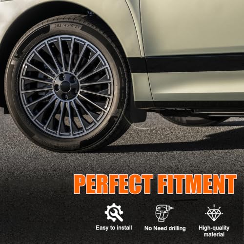 Image of Mud Flaps Splash Guards for 2026 Hyundai IONIQ 9, Durable ABS Mud Guards, Protects Against Mud, Rocks, and Debris, 2026 Hyundai IONIQ 9 Accessories (4PCS)