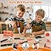 50PCS Kids Tool Set for Boys Ages 3 4 5 6 Years Old - Pretend Play Construction Tool Kits with Portable Tool Bag & Electronic Toy Drill, Toddler Tool Set, Christmas & Birthday Gifts for Boys