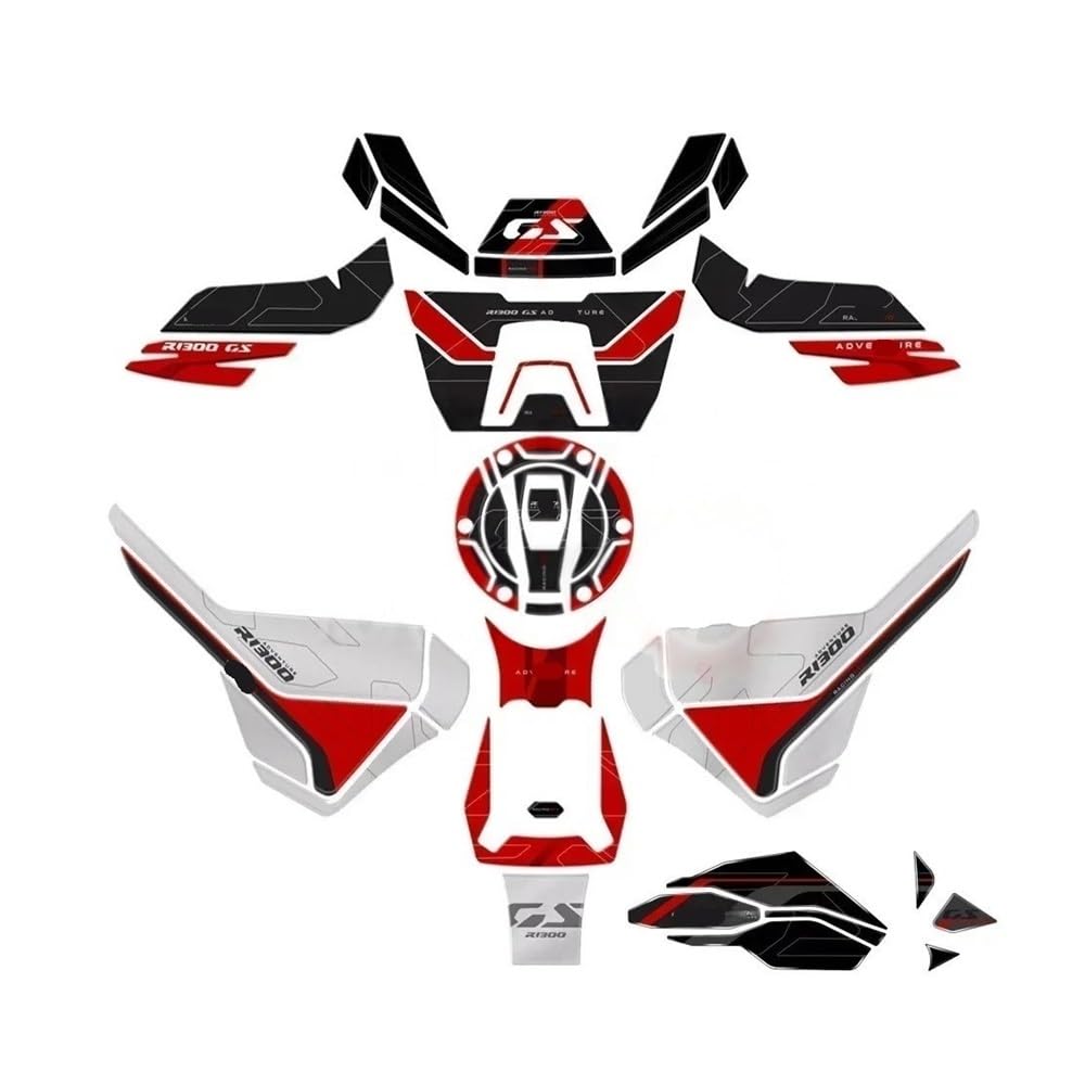 Fuel Tank Protector for R 1300 GS for Adventure R1300GS ADV for Trophy 2025 Motorcycle Epoxy Resin Tank Pad Protection Sticker