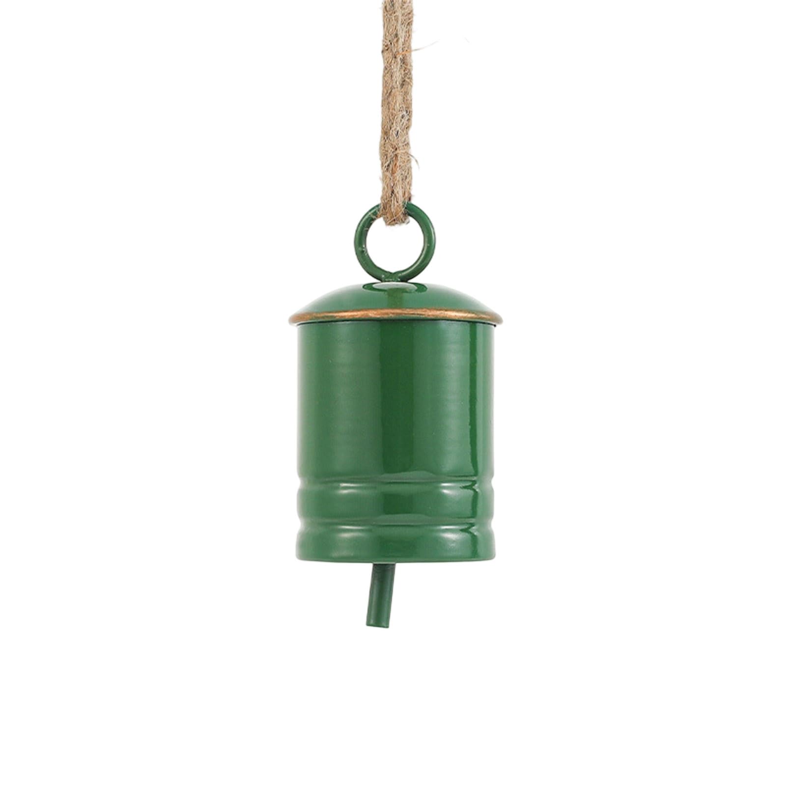 Iron Christmas Bells Holiday Decorations for Fireplaces Mantels Doorway Festival Tree Accent Party Supplies Holiday Bells Ornament