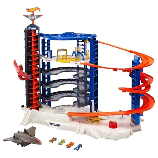 Spielzeug korrekt zusammenbaut 8 Hot Wheels City Super Ultimate Garage, 20.32 x 76.2 x 86.36 cm