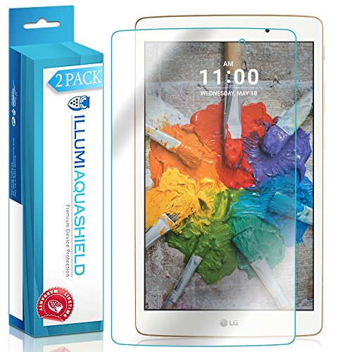 Illumi Aquashield Screen Protector Compatible With Lg G Pad X 8.0 (2-Pack) No-Bubble High Definition Clear Flexible Tpu Film #TOP25