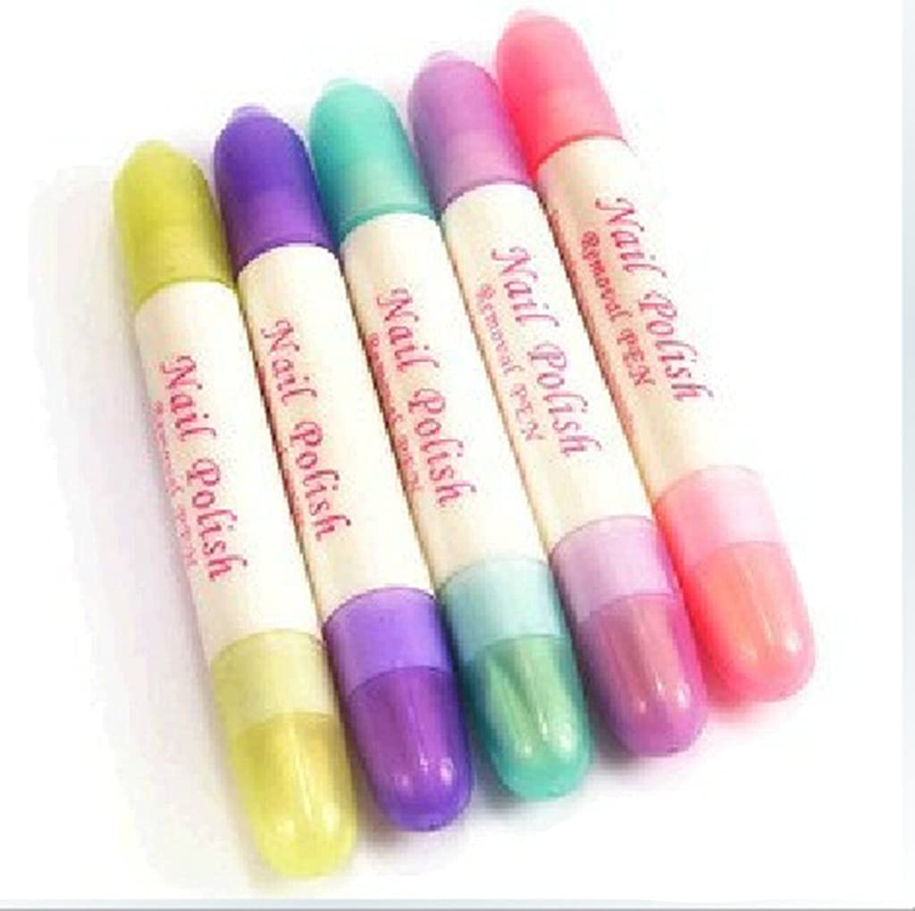 Penna correttore per smalto per nail art, per rimuovere gli errori + 3 punte