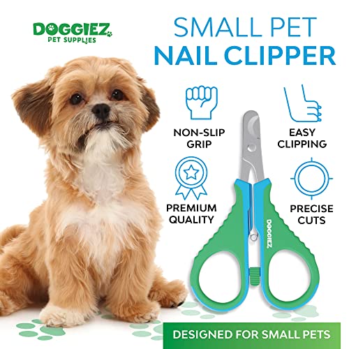 Dog Nail Clippers for Small Dogs, Cat Nail Clipper - Safe for Small Breeds Pet Nail Clippers - Dog N