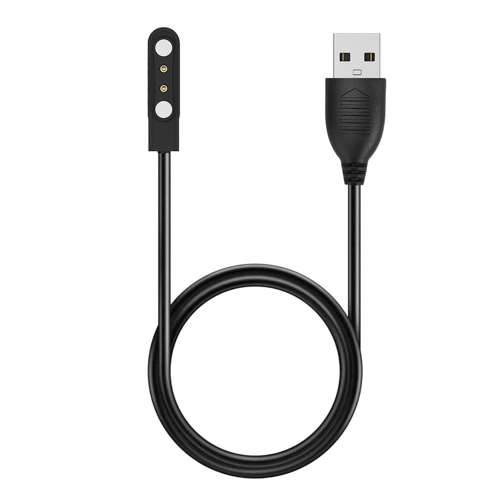 WalkerFit Cavo Di Ricarica Magnetico Universale Per Smartwatch – Distanza Pin 4mm, Compatibile Con M6 Ultra E Modelli Simili, Portatile