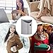 Foldable Leg Warmer, Cylindrical Foot Warmer Under Desk & Personal Portable Space Heater, Heating for Legs and Feet, for Home Office, All Ages, Friends, Family Indoor or Outdoor Use