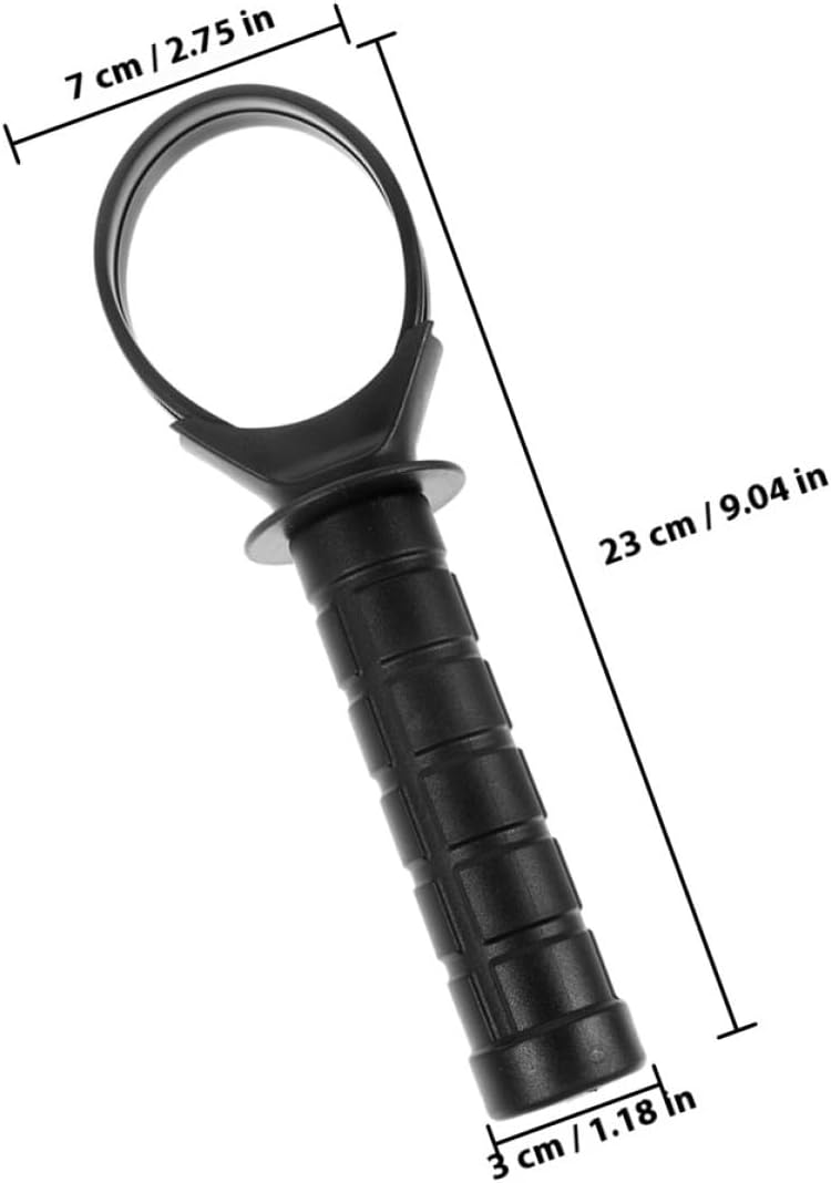 FRCOLOR 2pcs Gyro Ball Wrist Handle Brackets Replacement Grips for Wrist Strengthener Training Hand Muscle Exercise Fitness Equipment