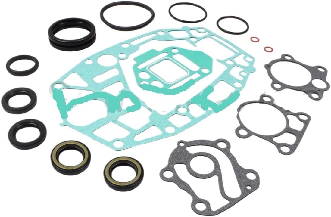6H4-W0001-20 Lower Unit Gasket Seal Kit Fit for 40HP 50HP Boat Engine 6H4-W0001-21 6H4-W0001-C0 18-2792