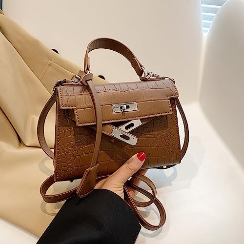 شنطة يد وكتف للنساء من هاويا، لون بني