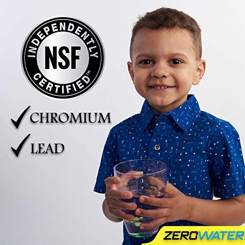Zerowater 5,4 L 5-fasen Waterfilter, Waterdispenser, NSF-gecertificeerd om Lood, Andere Zware Metalen en PFOA/PFOS te Verminderen, Wit en Blauw - Image 8