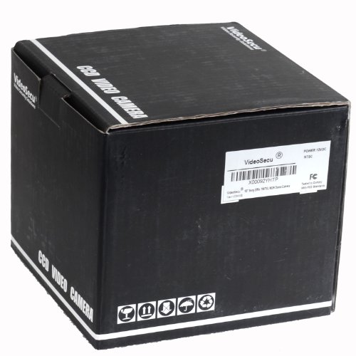 Videosecu Dome Security Camera 700Tvl Day Night Built-In 1/3" Effio Ccd Infrared 28 Ir Leds Vandal Proof 3.6Mm Wide View Angle Lens For Cctv Home Video Dvr System With Bonus Power Supply A74 #TOP3