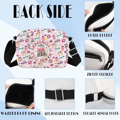 WSNANG Mortician Gift Embalming is My Art Form Messenger Bag Funeral Director Gift Dark Humor Gifts4