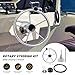 QYMOPAY Boat Steering Control Cable, 20ft Cable Outboard Steering Kit 3/4