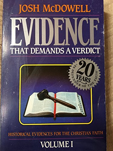 Evidence That Demands a Verdict 0918956579 Book Cover