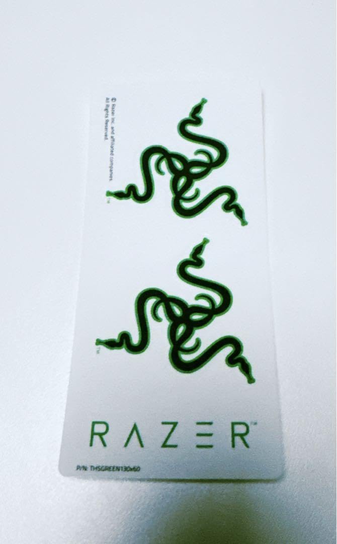 Amazon.co.jp: RAZER レイザー シール ステッカー ゲーム ゲーミングPC 