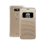 LG G5 Quick Cover Case CFV-160 Mesh Folio Case (GOLD)