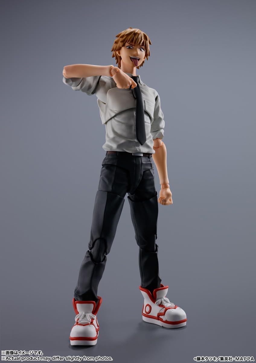 TAMASHII NATIONS S.H. Figuarts Chainsawman Denze, Approx. 5.9 inches (150 mm), PVC & ABS, Pre-painted Action Figure, Berry