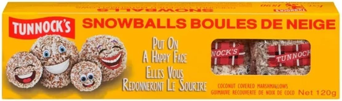 Tunnock's Snowballs 4 x 30g - Pack of 2