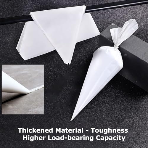 Srvauyea 20 Stück Mörtelbeutel, Fugenfüller Beutel, Profi Fugenbeutel, Reißfester Zementsiegelbeutel, 465mm * 450mm * 285mm Mauerwerk Spritzbeutel, Zement Siegelbeutel für Abdichten und Fugen