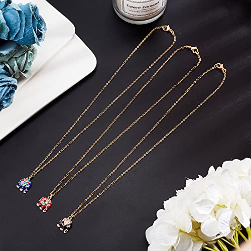 UNICRAFTALE About 5m Stainless Steel Cable Chains & 10pcs Lobster Claw Clasps & 30pcs Close but Unsoldered Jump Rings Golden Metal Chain Set for Summer Gifts Necklace Bracelet Making - Image 3