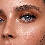 Mink Lashes Wispy 6D False Eyelashes 17mm Volume Cat Eye Lashes that Look Like Extensions Strip Lashes Pack - Image 2