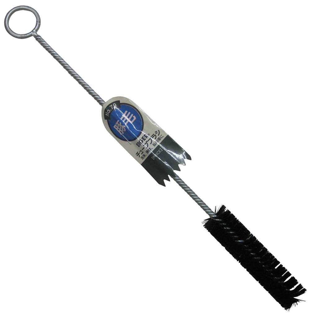 Brosse tube Eiger Tool No.79 écouvillon cylindrique en soie de porc naturelle