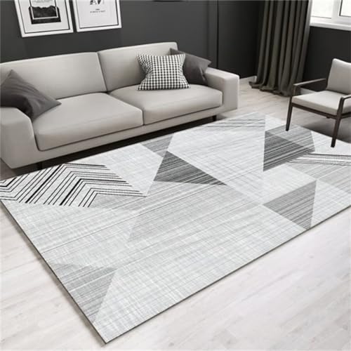Tapis d'éveil bébé gris 60x90cm pour coin salon et chambre - 2