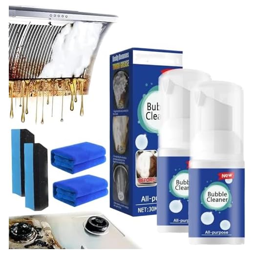 Wridie - Limpiador de espuma para manchas de aceite pesado, limpiador de espuma multiusos Wridie, espuma de limpieza de enjuague multiusos, spray de espuma limpiador de burbujas, espuma limpiadora de