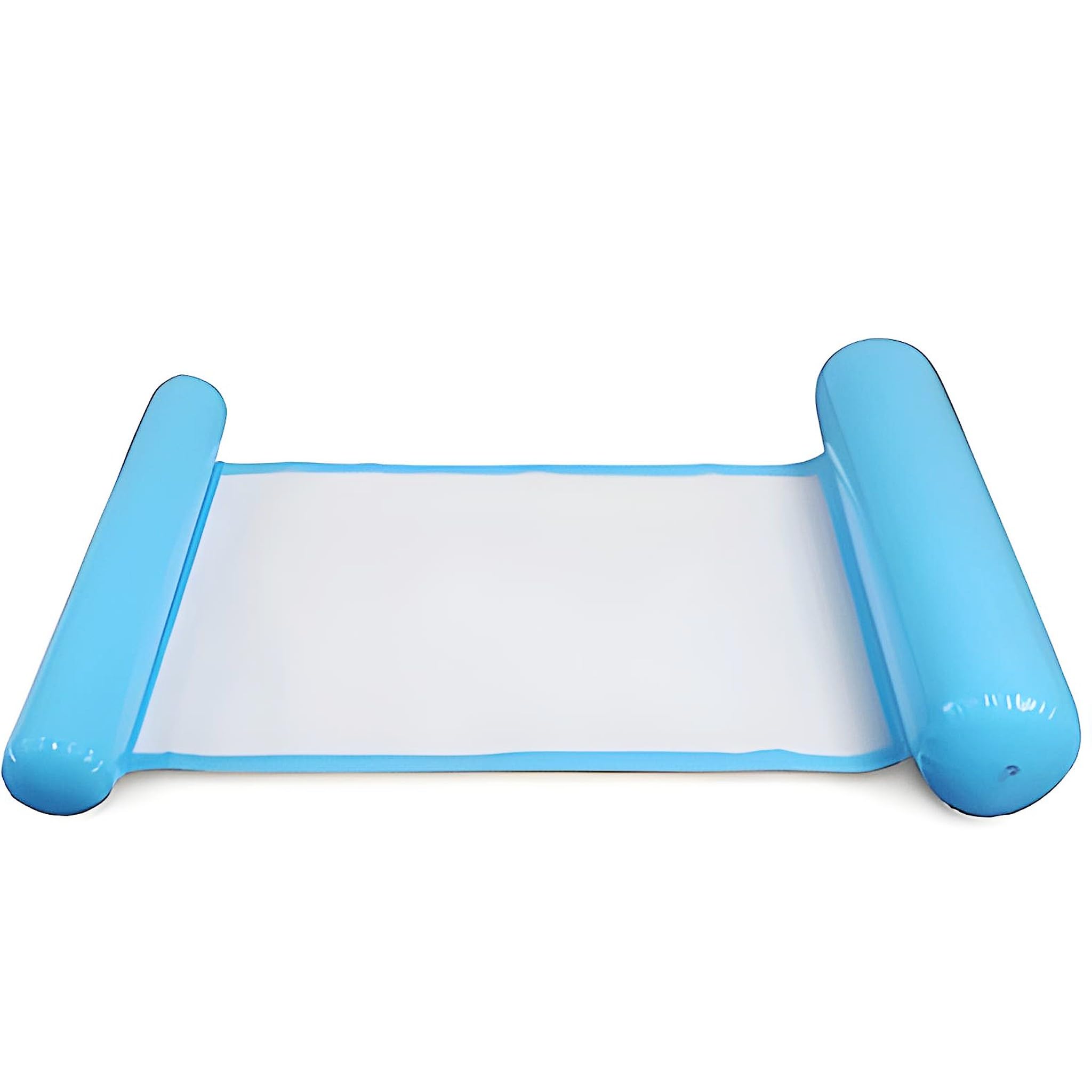 Bricoloco Hamac aquatique pour piscine et plage avec deux flotteurs pour tête et pieds