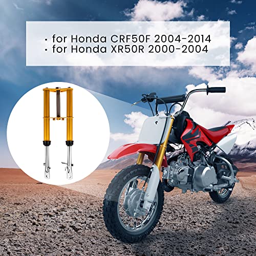 Image of 1PC Front Fork Shock for Honda CRF50F XR50R 50cc 70cc 90cc | Fit for Honda CRF50F 2004-2014 XR50R 2000-2004 50cc 70cc 90cc 110cc Dirt Bike, 50cc 70cc 90cc 110cc, 1Pcs