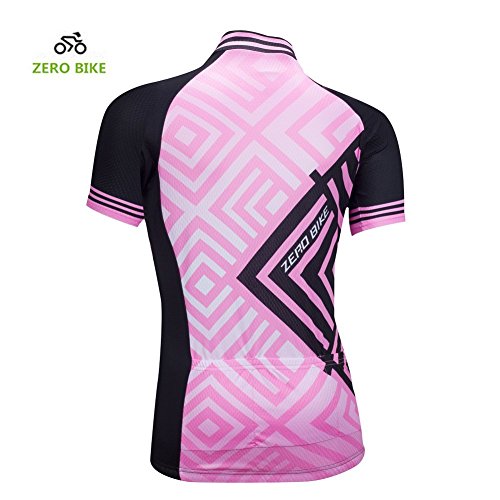 Zerobike Women's Short Sleeve Cycling Jersey Jacket Cycling Shirt Quick Dry Breathable Mountain Clothing Bike Top #TOP1