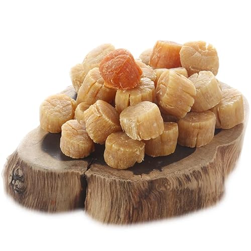 元贝50克大干贝 Dried Scallop非小瑶柱 Dried Scallop天然大海鲜活味道香鲜甜扇贝干货包邮 #TOP4