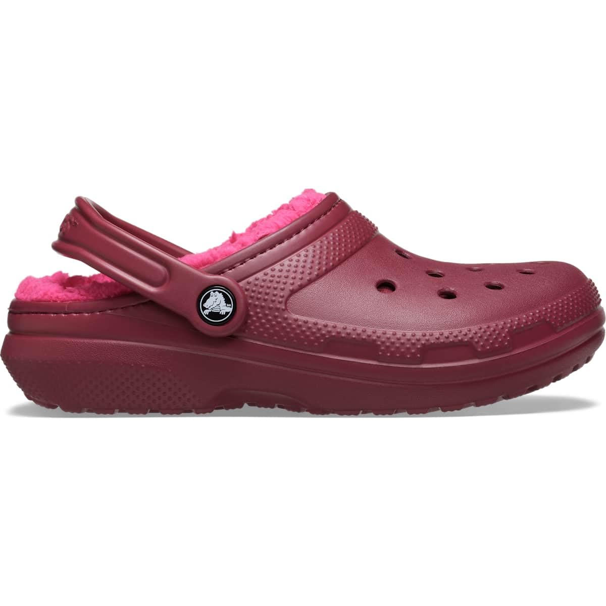 Crocs Unisex-Adult 205324-643 Classic Lined Graphic Ii Clog Black Size:, Beetroot, 7 US Men/ 9 US Women