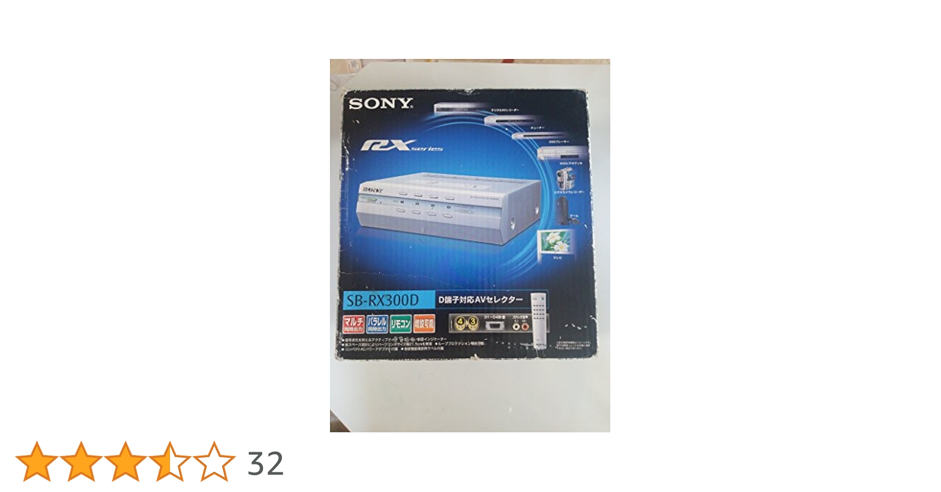 Amazon | SONY SB-RX300D AVセレクター D端子対応 | ソニー(SONY