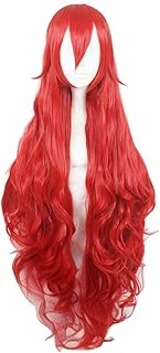 Peluca De Cosplay Para La Tierra De La Brillante Padparadscha Wave Red Party Game Hair Anime Pelucas De Halloween