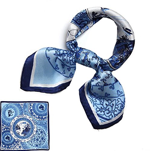 Only Faith Autumn and winter women's silk small Square scarf silk scarf