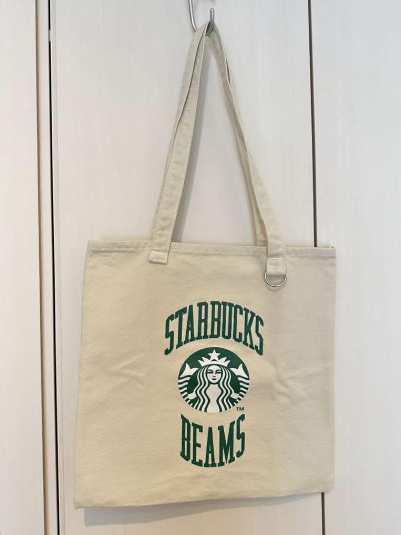 Amazon.co.jp: スタバ ビームス トートバッグ ベージュ : おもちゃ 
