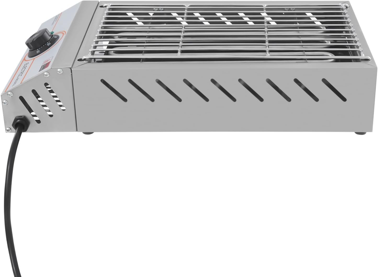 2500W Electric Outdoor Grills, Indoor Electric Grill Table Top Grill 122-572°f Adjust Temperatures U-Shaped Heating Element with 16.7 X 8.6-Inch Grilling Area for Barbecues, Gatherings, Patios